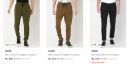 UP TO 76% Off - Mufti Mens Trousers | Starts at Rs.699...