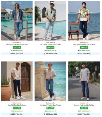 Upto 85% Off On BUDA JEANS CO Men's Jeans| Starts At ₹525