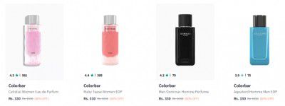 Upto 80% Off Colorbar Perfume | Start at Rs 330