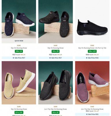 Upto 80% Off On DUKE Men's Shoes