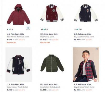 Upto 84% Off On Kid's Clothing | U.S. Polo Assn