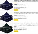 Upto 80% Off On Urbane Waterproof Tarpaulin Sheet | Starts at Rs326...