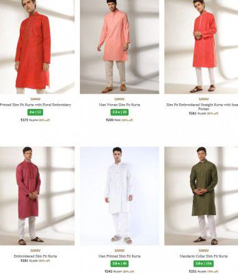 Upto 80% OFF - Samav Clothings | For Mens