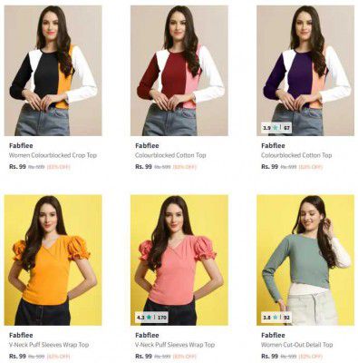 Upto 81% OFF - Fablee Womens Clothing