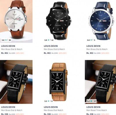 Upto 83% OFF - Louis Devin Watch | Starts At Rs.338
