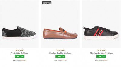 Ajio: Upto 88% OFF On CRISTOFANO Shoes For Mens