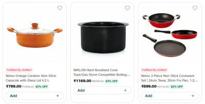 Jiomart : Upto 83% Off On Nirlon Kitchen Tools | Starts At Rs 69