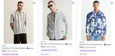 Flipkart Loot : Upto 80% OFF On Snitch Shirts For Mens | Starts At ₹319