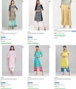 UP TO 84% OFF | Aurelia Women Kurta...