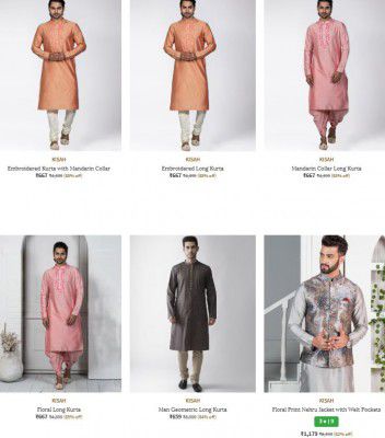 Upto 85% OFF - Kisah Clothings | For Mens 