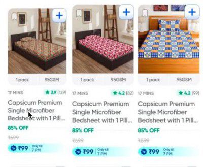 Swiggy Instamart Loot: Upto 85% OFF On Bedsheets 