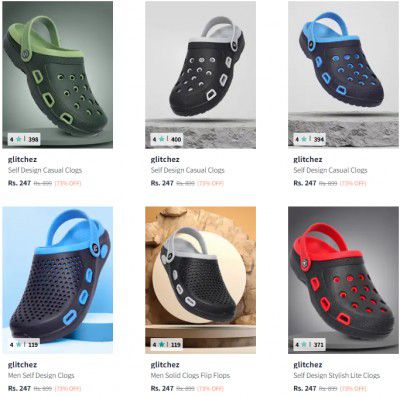 Myntra: Upto 85% OFF On Glitchez Clogs | Starts At Rs.247