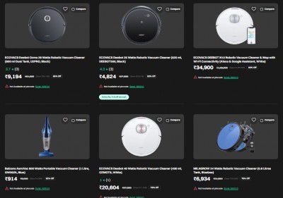 Upto 85% Off - Vacuum Cleaner starting From Rs.844