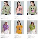 Myntra : Upto 87% Off On Kasendra Woman T-shirt | Start At Rs 99...