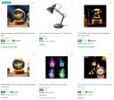 Upto 87% off on Table Lamps, Crystal Lamps @ 186...