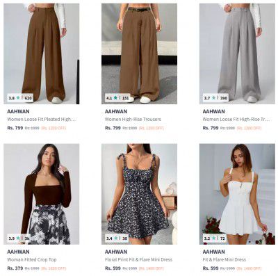 Myntra : Upto 88% OFF On Aahwan Clothings | Starts At Rs 199