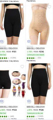 Upto 88% OFF On Beecell Creation Womens Shapewears