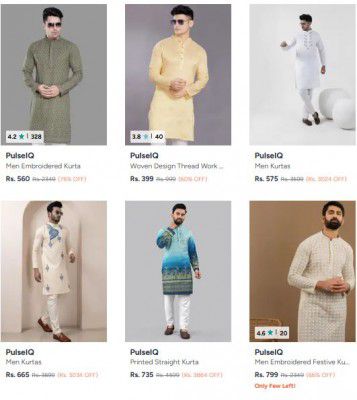 Myntra: Upto 88% OFF On PulseIQ Clothing | Starts At Rs.257