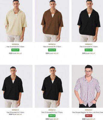Ajio : Upto 88% OFF - Wanquila Clothings | For Mens