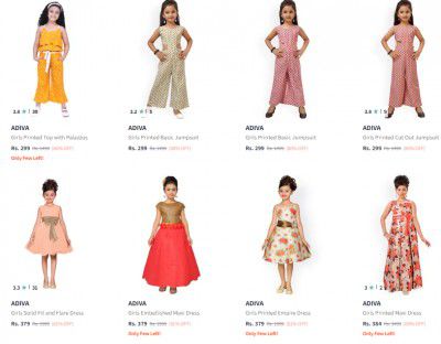 Upto 89% Off : Kids Clothing