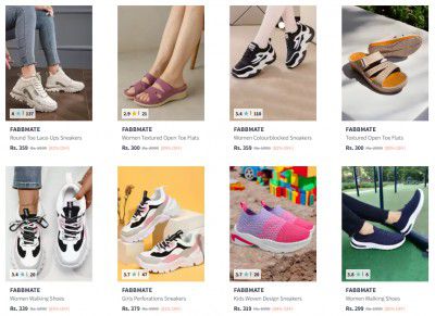 Myntra : UPTO 89% OFF ON FABBMATE FOOTWEARS 