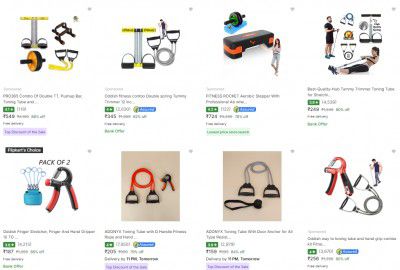 Upto 90% Off - Fitness Kits starting From Rs.108