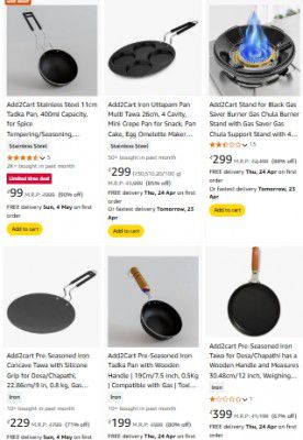 Upto 90% OFF On Add2Cart Kitchen Tool Product