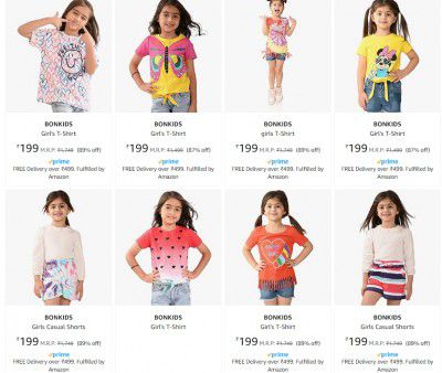 Upto 90% Off On Girl's Kids Clothing + Coupon.