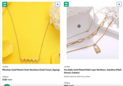 Swiggy Instamart Loot: Upto 90% OFF On NVR Gold Chain 