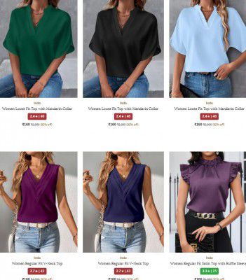 Ajio : Upto 92% OFF - Indo Clothings | For Womens