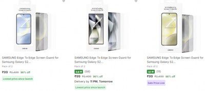 Upto 96% Off On Samsung Screen Guards