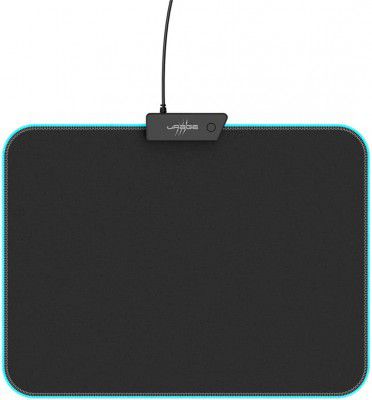 uRage Lethality 200 Illuminated Gaming Mouse Pad Heat TT Surface, 6 Lighting Modes, Non Slipping and with Insulating Intermediate Layer
