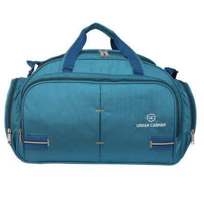 URBAN CARRIER 55 Liters Polyester Water Resistant Heavy Duty Luggage Bag | Travel Bag | Duffel Bag | Sports Luggage Bag | Trekking Bag | Traveling Bag | for Men & Women (Green)