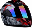 urban carrier ABS Material Full Face Rainbow Visor Helmet, UV Scratch Resistance Helmet Motorbike Helmet...
