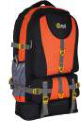 Urban Classic High Quality Water Resistance Trekking Hiking /Travel Backpack - 55 L  (Black, Orange)