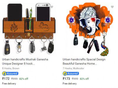 Urban Handicrafts Key Holders upto 80% off