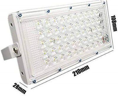 Urban King 50 Watt Brick Ultra Bright lens Led Flood Light (WHITE 50W, 1)