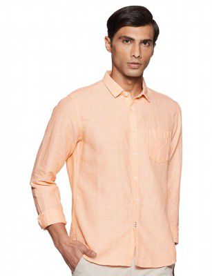 Urban Ranger by Pantaloons Mens Solid Slim fit Casual Shirt