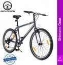 Urban Terrain by Cult UT777 Steel MTB 7 Speed With Shimano Geared and Ride Tracking App 26 T Road Cycle  (7 Gear, Grey, Rigid)...