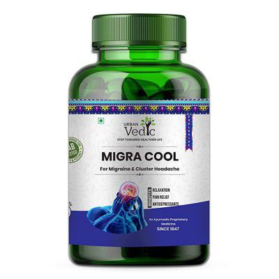 Urban Vedic Ayurvedic Migra Cool For Hypertension and Cluster Headache