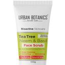 UrbanBotanics Tea Tree, Neem & Basil Face Scrub For Women & Men - Deep Cleansing, Tan Removal, Glowing Skin - 100g...