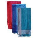 Urbane Home Kitchen Towel | Cotton VSL WFL Pattern Super Absorbent Dish Cloth Set of 3 (Multicolor)...