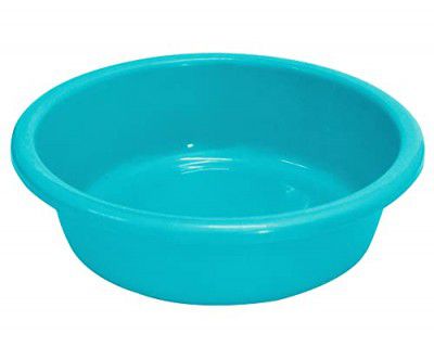 Urbane Home Multiuses Unbreakable Plastic Knead Dough Basket/Basin Bowl for Home & Kitchen 6 LTR (Sky Blue)