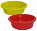 Urbane Home Multiuses Unbreakable Plastic Knead Dough Basket/Basin Bowl for Home & Kitchen 6 LTR- Pack of 2 (Green & Red)...