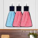 Urbane Home Napkin | Washbasin Hanging Napkin | Pack of 3 | Multi...