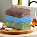Urbane Home Pack of 3 Cotton Hand/Face Towels...