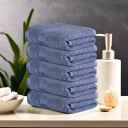 Urbane Home Pack of 5 Cotton Hand/Face Towels...