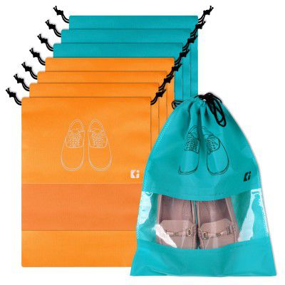 Urbane Home Pack of 8 Shoe Bags