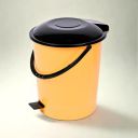 Urbane Home Pedal Dustbin With Lid | 10 LTR Garbage Bin