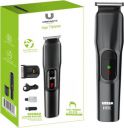 UrbanHTC AT 519 Cordless Professional Hair Trimmer Waterproof Stainless Steel Blade Trimmer...